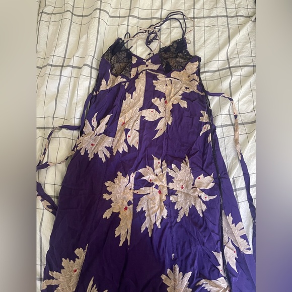 ZADIG & VOLTAIRE ROSES BLOSSOM SILK DRESS - Picture 8 of 9